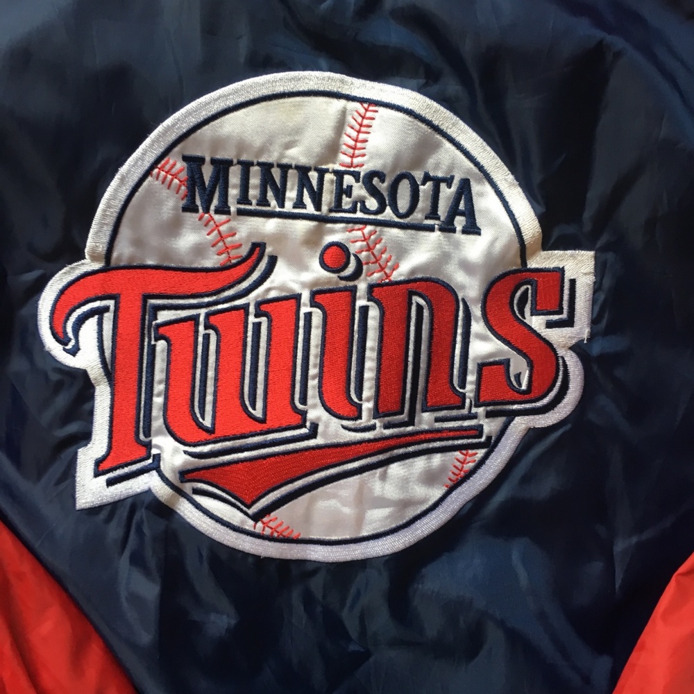 CLOSET CLEAROUT! VINTAGE Minnesota Twins Jacket XL - Picture 2 of 5